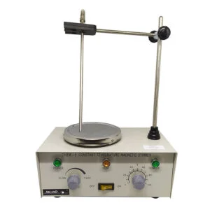 Agitador magnético "Arcano" 78HW1 Analóg C/calefacción y Sonda Placa Acero 2L