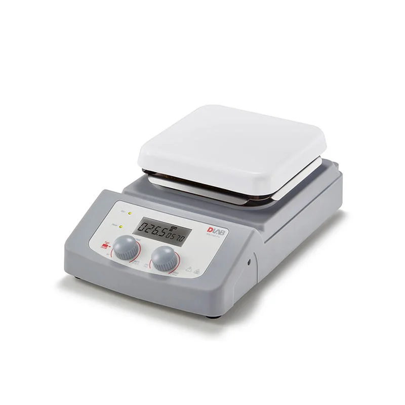 Agitador magnético "DLab" MS-H380PRO digital C/calefacción y Sonda Placa C/Cerámica 5L