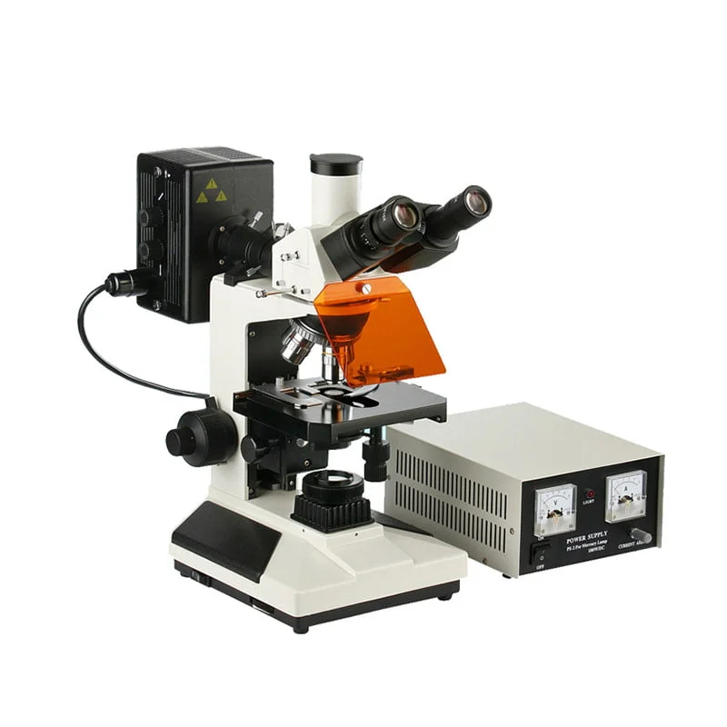 Microscopio Trinocular P/Epifluorescencia "Arcano" L2001B-YL