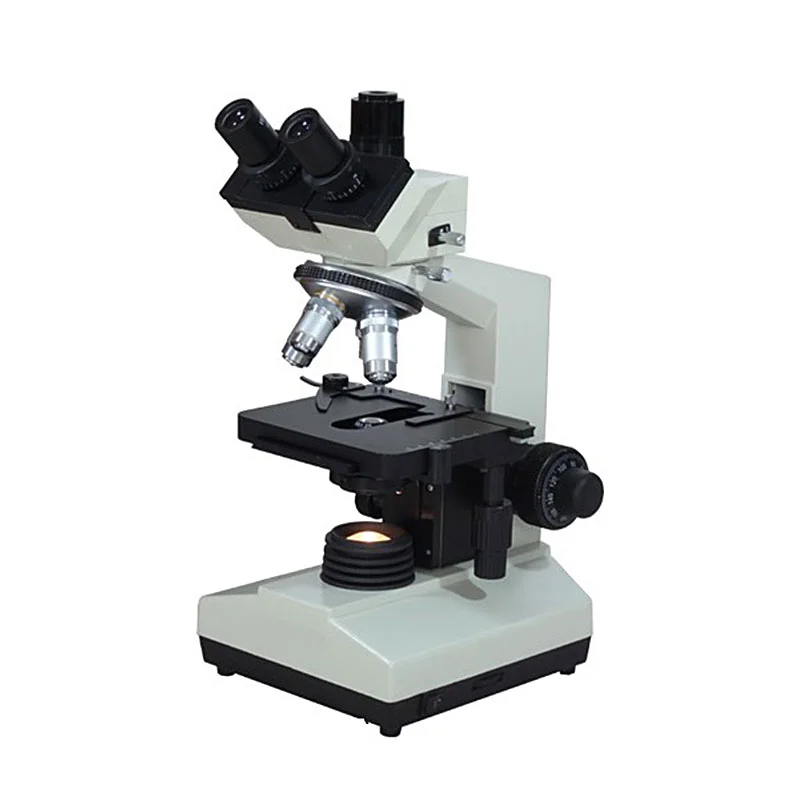 Microscopio Trinocular "Arcano" XSZ-107BNT Óptica Plana 1600x Luz LED